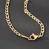 Ion Plating(IP) 304 Stainless Steel Figaro Chain Bracelets BJEW-L634-04A-G-2