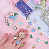 SUNNYCLUE 30Pcs 6 Styles Alloy Enamel Pendants FIND-SC0010-09-3