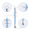 2Pcs Polyester & Spandex Cord Pendant Decorations HJEW-FH00034-3