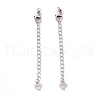 925 Sterling Silver Chain Extenders STER-D036-37AS-1