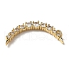 Brass Micro Pave Cubic Zirconia Pendants KK-I276-36G-2