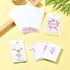 24Pcs 3 Colors Cardboard Necklace Display Cards CDIS-FS0001-07-8