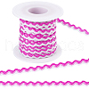 Gorgecraft Two Tone Polyester Wavy Fringe Trim Ribbon OCOR-GF0003-97B-1