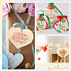 SOFPLATE Unfinished Natural Wood Cutouts Ornaments WOOD-SP0001-17A-6