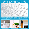  100Pcs Natural Quartz Sphere Beads G-NB0005-51C-6