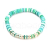 Handmade Polymer Clay Heishi Beads Jewelry Sets SJEW-JS01136-04-2