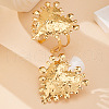 Big Heart Alloy Cuff Bangles & Cuff Rings Sets FS-WGD3ED0-01-2