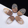 Resin & Walnut Wood Pendants RESI-S358-93A-1