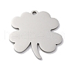 201 Stainless Steel Pendants STAS-Q342-33P-1