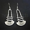 Ladder Pattern Alloy Dangle Earrings FS-WGAC61F-01-2