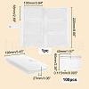  1Pc Rectangle PP Plastic Jewelry Storage Albums AJEW-PH0003-41-2