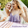 AHADERMAKER 2 Strands 2 Styles Natural Cultured Freshwater Pearl Beads Strands PEAR-GA0001-03-7