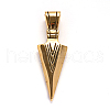 Triangle Pendulum 304 Stainless Big Steel Pendants STAS-L172-03AG-1