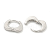 Brass Hoop Earrings EJEW-L211-010T-P-2