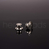 Brass Brooch Base Settings KK-BC0005-03P-4