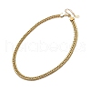 7.5MM 304 Stainless Steel Wheat Chain Necklaces for Women NJEW-C083-02G-4
