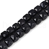 Synthetic Blue Goldstone Beads Strands G-H078-C47-6mm-2
