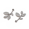 Non-Tarnish 304 Stainless Steel Pendants STAS-E186-06P-2