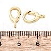 Brass Spring Gate Rings KK-J301-14G-01-3