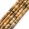 Natural Yellow Opal Beads Strands G-L624-I17-2x4mm-2