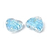 Transparent Glass Enamel Beads GLAA-S388-01A-2