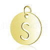 Ion Plating(IP) 304 Stainless Steel Charms A-STAS-S105-T514G-S-1