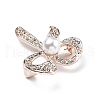 Alloy Rhinestone Brooch for Backpack Clothes JEWB-P046-05C-G-3
