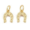 Rack Plating Brass Charms KK-Q028-45G-1