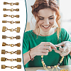 20Pcs 10 Styles Alloy Cord Ends FIND-PH01465-6