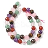 Natural Mixed Gemstone Beads Strands G-P574-A02-8mm-3