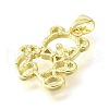 Brass Pendants KK-V007-27G-2