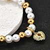 Brass Stretch Bracelets BJEW-C098-07B-3