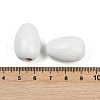 Spray Painted Wood European Beads WOOD-F017-10F-3
