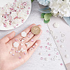 AHADERMAKER 2 Sets 2 Styles Opaque & Transparent Resin Cabochons CRES-GA0001-07-3