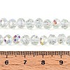 Transparent Glass Beads Strands EGLA-N016-6mm-06-4