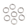 Non-Tarnish 304 Stainless Steel Jump Rings STAS-R060-5x0.7-P-1