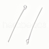 304 Stainless Steel Eye Pins STAS-O105-01P-0.6x40mm-2