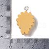 Opaque Resin Pendants RESI-S403-05B-3