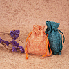 Burlap Packing Pouches Drawstring Bags ABAG-PH0002-05-9x7cm-6