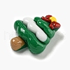 Christmas Opaque Resin Decoden Cabochons RESI-U006-02E-2