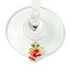 Alloy Enamel Wine Glass Charms AJEW-JO00155-5