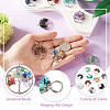 Yilisi 10Pcs 10 Styles Natural & Synthetic Gemstone Pendants G-YS0001-23-5
