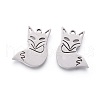 Non-Tarnish 201 Stainless Steel Pendants STAS-F231-035P-2