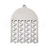 304 Stainless Steel Pendants STAS-S174-20P-1