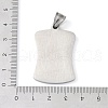 304 Stainless Steel Pendants STAS-O008-01G-3