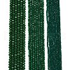 Opaque Solid Color Imitation Jade Glass Beads Strands EGLA-A044-P2mm-D09-2