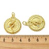 Real 18K Gold Plated Brass Pendants KK-L209-016G-3
