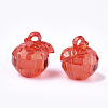 Transparent Acrylic Pendants TACR-S133-119-2