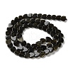 Opalite/Synthetic Goldstone/Natural Golden Sheen Obsidian/Amethyst/Strawberry Quartz Beads Strands G-M403-A45-02-4
