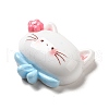 Cat Theme Opaque Resin Decoden Cabochons CRES-B020-02E-2